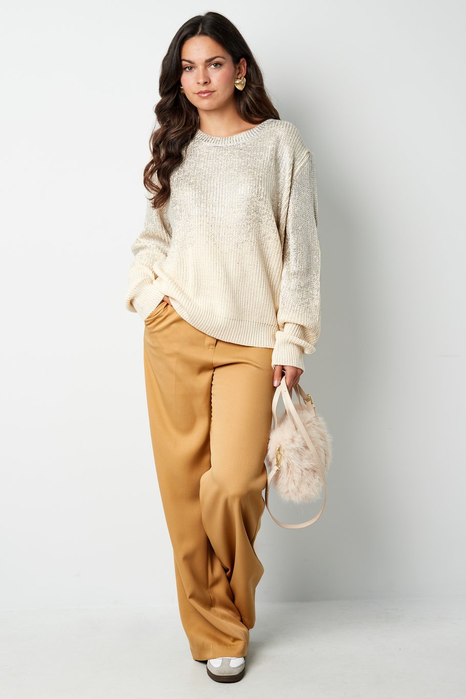 Glitz and Glow Pullover - Schwarz &amp;  Bild3